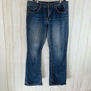 Tommy Hilfiger Size 12R Womens Blue Jeans Boyfriend W 36 L 32